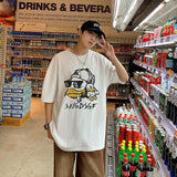 Breathable Pattern Print Loose Oversized T-Shirt