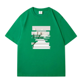 Floral Print Cotton T-Shirt