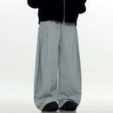 Dekonstruierte amerikanische Design-Jogginghose mit weitem Bein