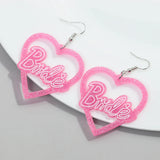 Barbie Glitter Earrings