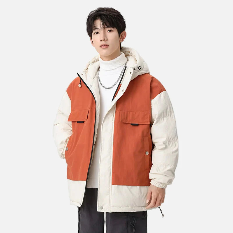 Parka doublée chaude et épaisse style Y2K