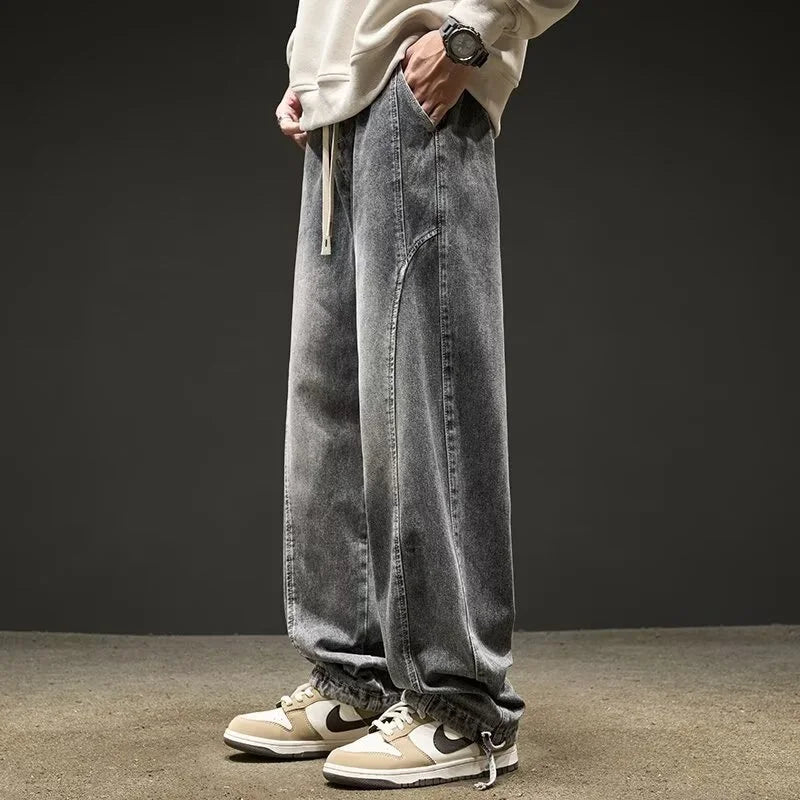 Jeans larges streetwear tendance automne