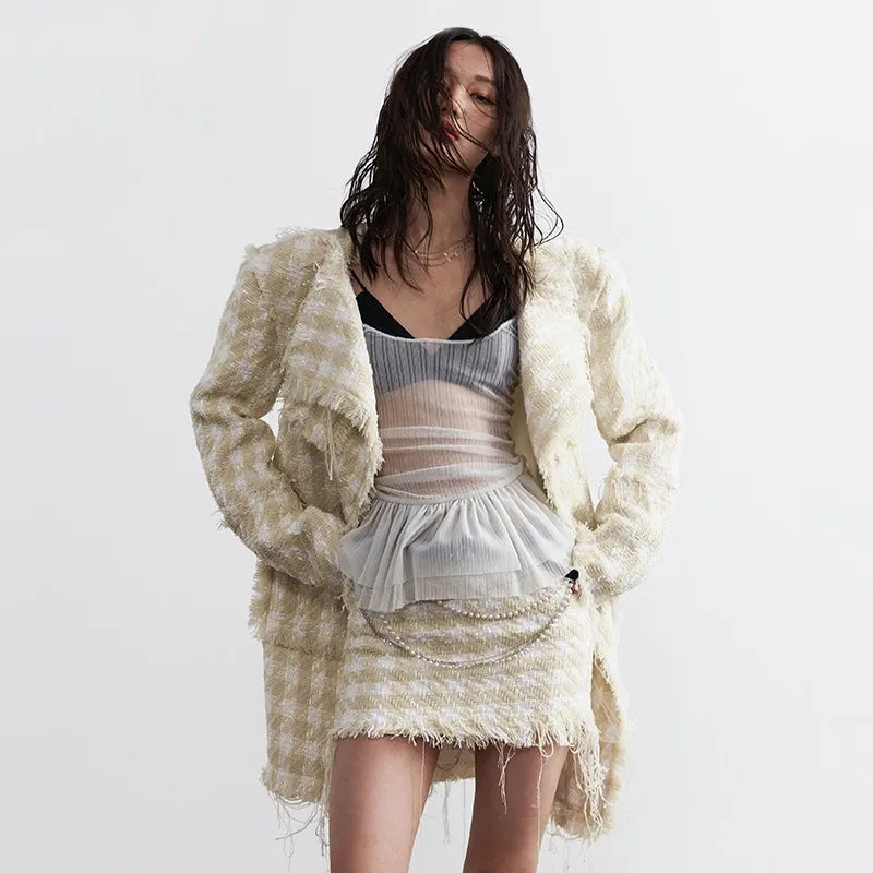 Grunge Y2K See-Through Women's Tank Top