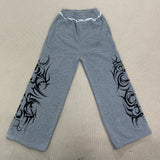 Trendy High Waist Loose Sports Sweatpants