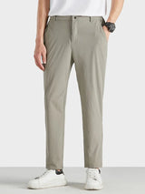 Loose Straight Mid-waist Pants