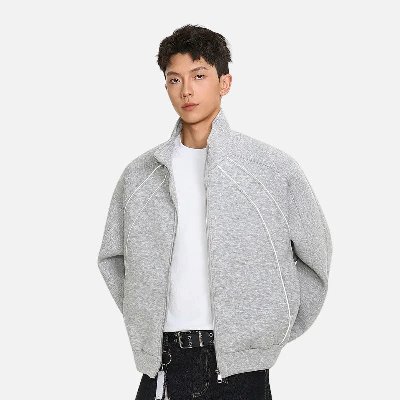 Y2K Retro American Stand Up Collar Sweatshirt