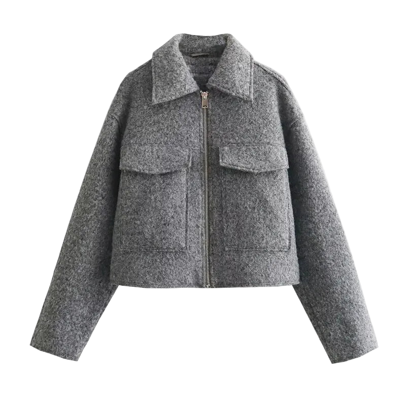 Autumn Winter Tweed Jacket