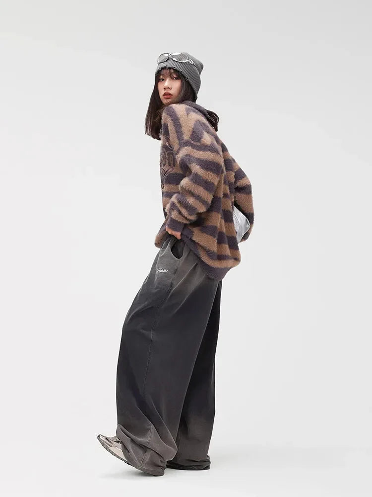 Oversized Gradient Wash Hip Hop Pants