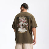 Charakter-Plattform-Sommer-T-Shirt