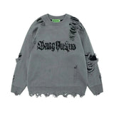 Gothic-Retro-Destruction-Style-Rundhalspullover
