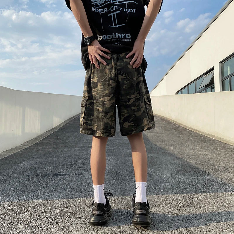 Short cargo camouflage Street