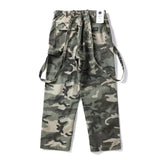 Cargohose im japanischen Camouflage-Stil mit weitem Bein
