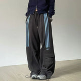 American Cool Retro Wide Leg Sweatpants