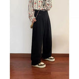 Retro Loose American Japanese Pleated Trousers