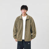Warm Comfortable Casual Full Zip Fleece Jacket
