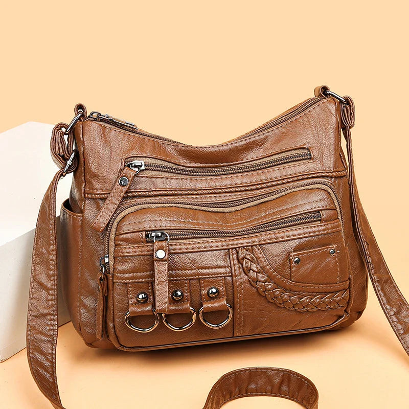 Braided Multi-Pocket Bag