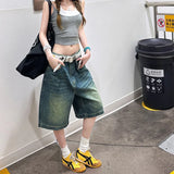 Premium High Waisted Casual Denim Short