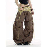 Oversized Hip Hop 2000s Style Parachute Cargo Pants