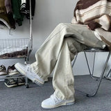 Streetwear im amerikanischen Stil, High Street Splicing Jeans