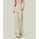 Y2K Chic Apricot High Waisted Denim Jeans