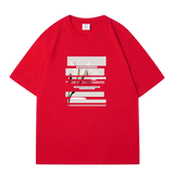 Floral Print Cotton T-Shirt