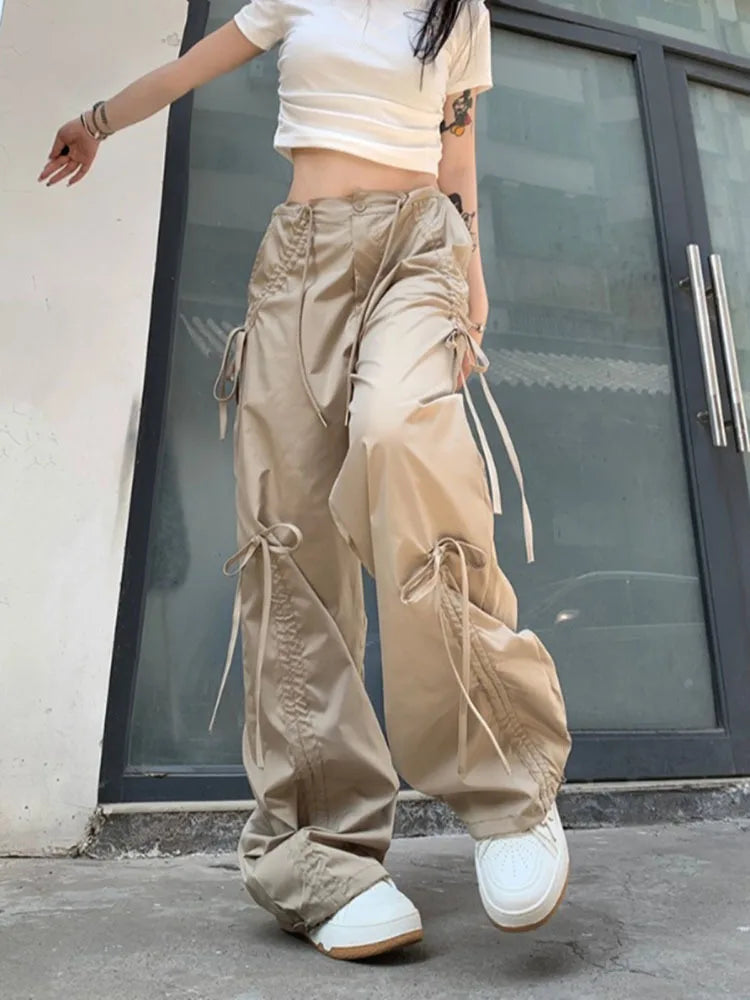 Soft Girl Baggy Cargo Pants