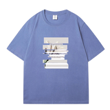 Floral Print Cotton T-Shirt