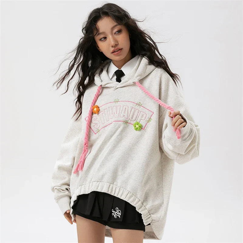 Electric Vibes Oversized Hoodie