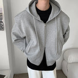 オーバーサイズ フロントオープンフーディー