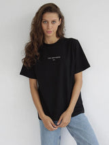 Locker geschnittenes Damen-T-Shirt mit Print