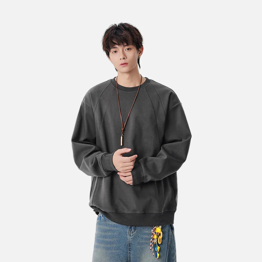 Streetwear Cozy Winter Crew Neck Sweatshirt