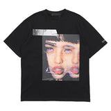Großformatiges, farbenfrohes Grafik-T-Shirt für den Alltag