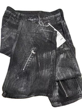 Jean micro-évasé noir premium