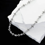 Luxury Stainless Steel Splicing Necklace