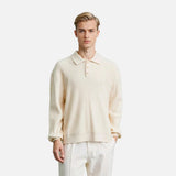 Insulated Slim Fit Knitted Polo Sweater