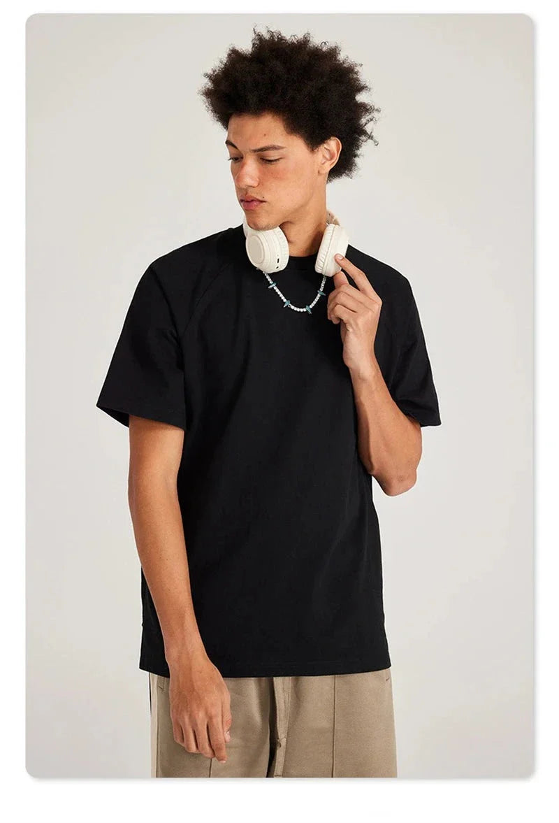 Lockeres Retro-T-Shirt im Used-Look