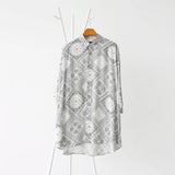 Hochwertiges japanisches Cityboy-Oversize-Hemd