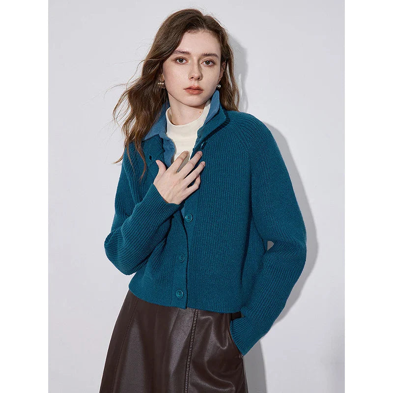 Gemütlicher Strick-Rollkragenpullover für den Winter