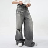 Jean baggy vintage délavé