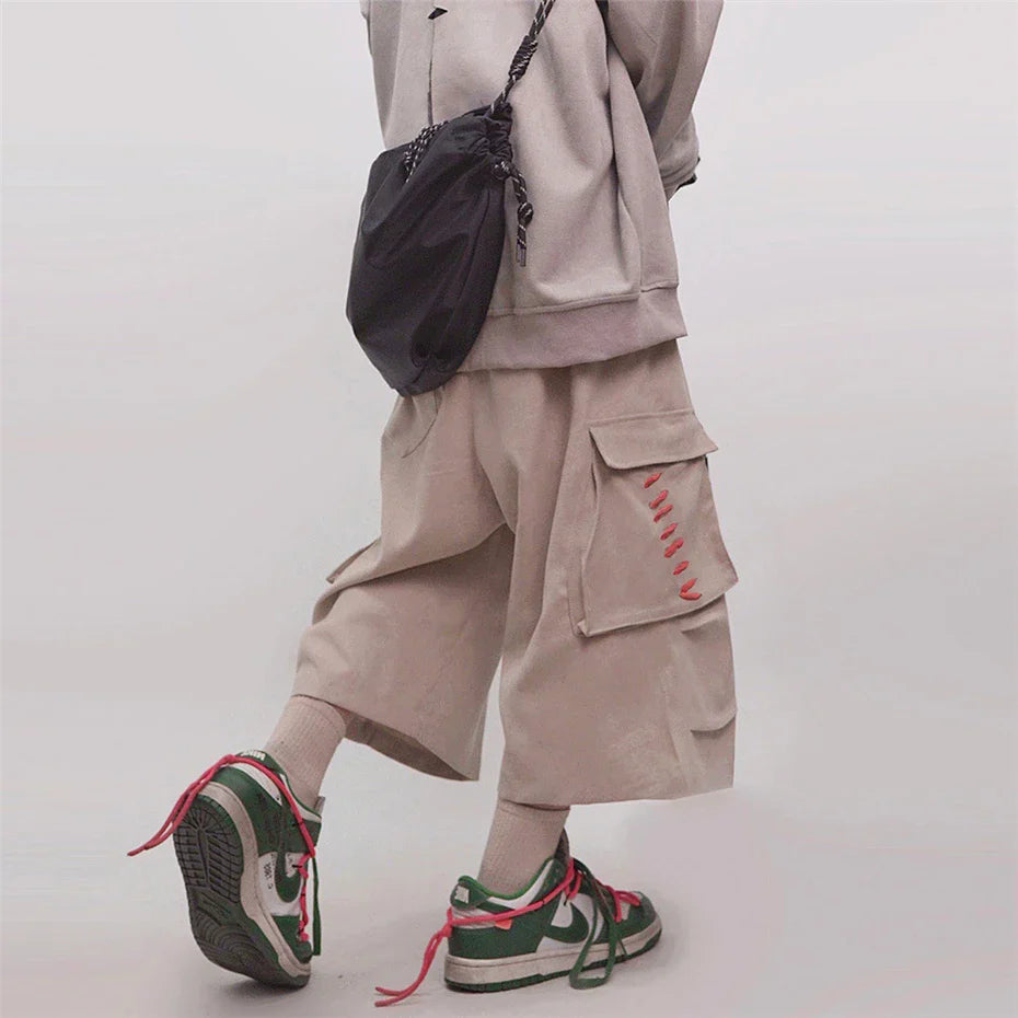 Clean Cuts Oversized Vintage Cargo jorts