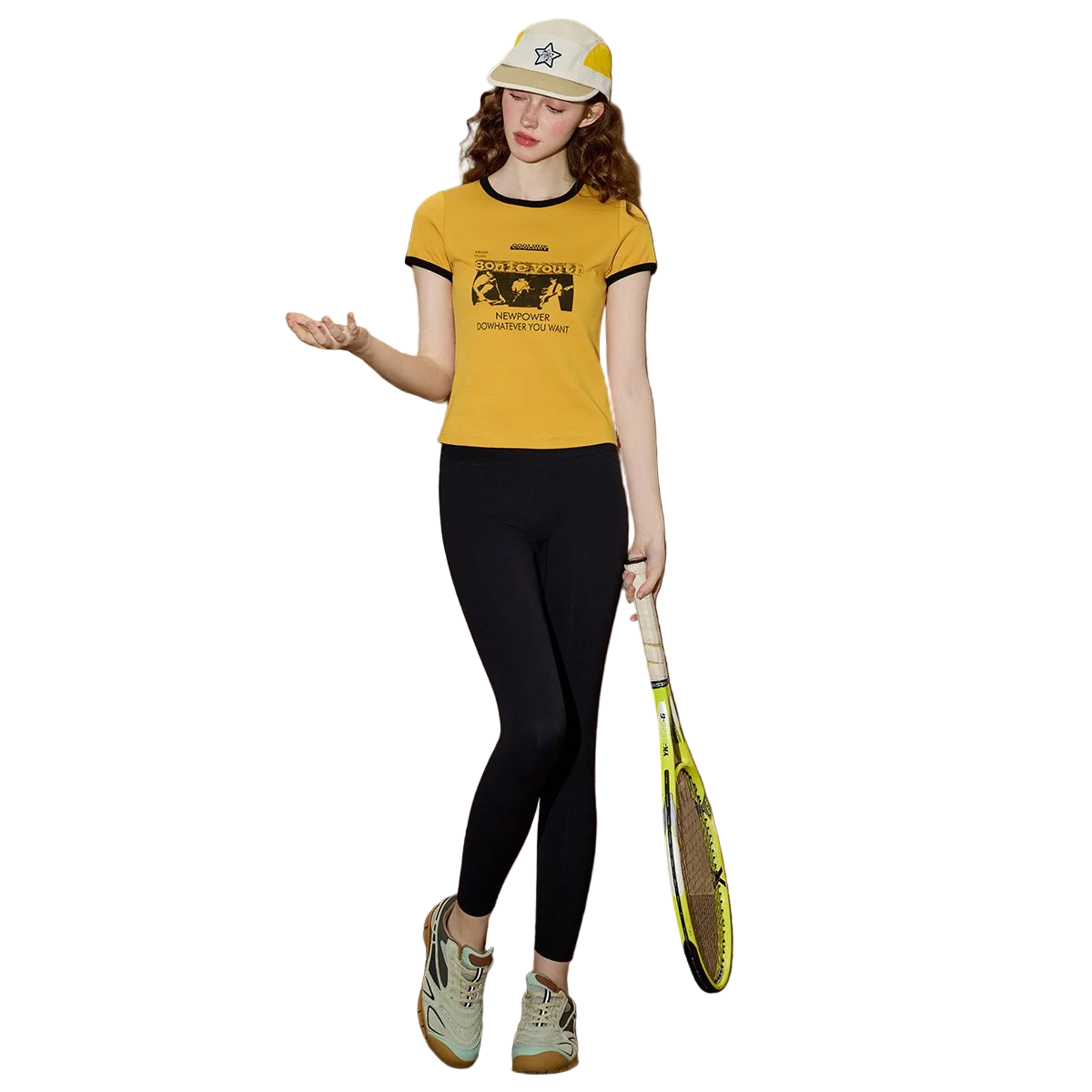 Leggings für Damen mit hohem Bund und formen den Po beim Training