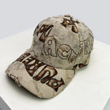 Vintage Letter Baseball Cap