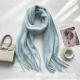 Cashmere Solid Color Thick Scarves