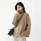 Lockerer, warmer Rollkragenpullover