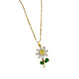 Sweet Flower Pendant Necklace