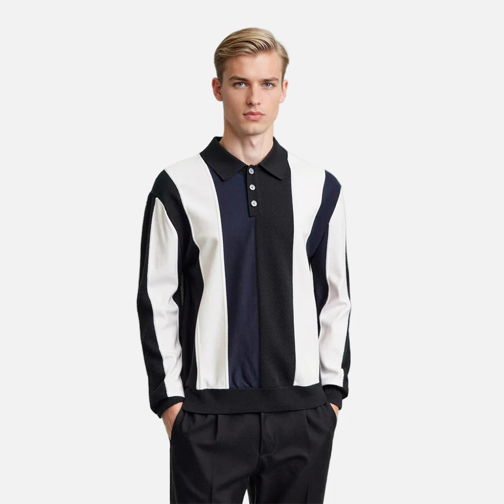 Versatile Long Sleeve Solid Color Sweater