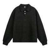 Casual Ancient Money Lapel Collar Sweatshirt