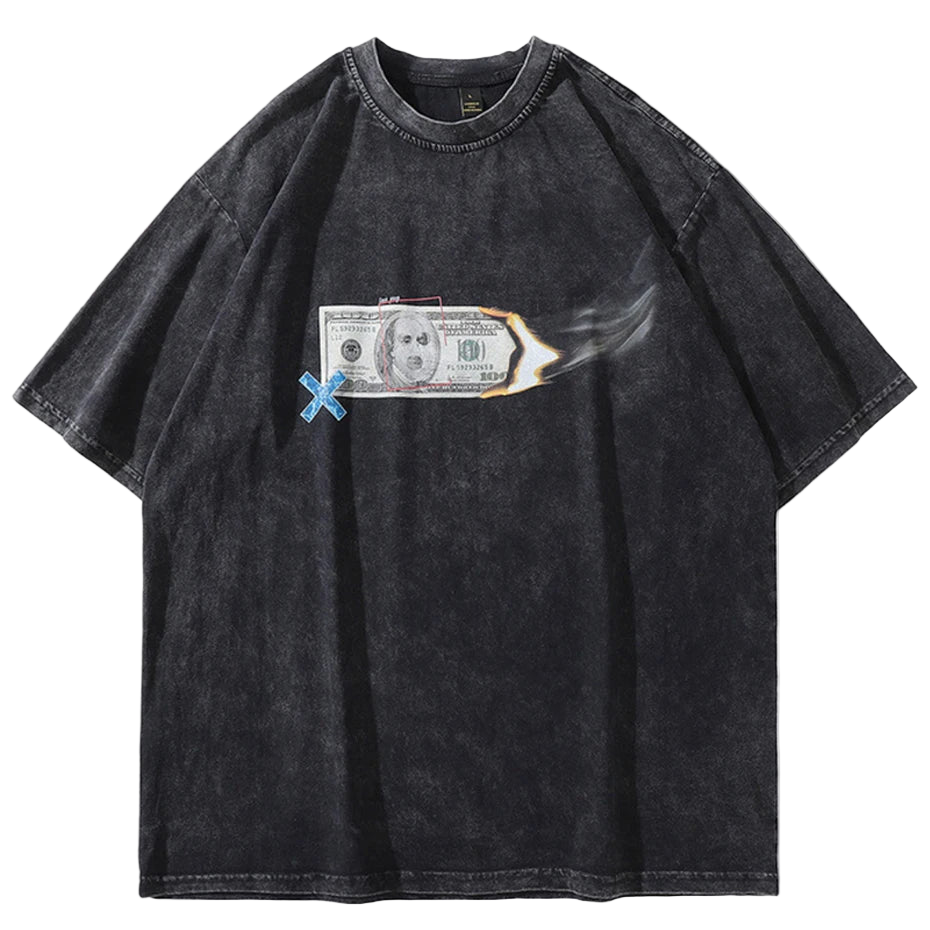 Money Talks Oversized Tee