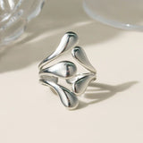 Creative Irregular Hollow Adjustable Ring
