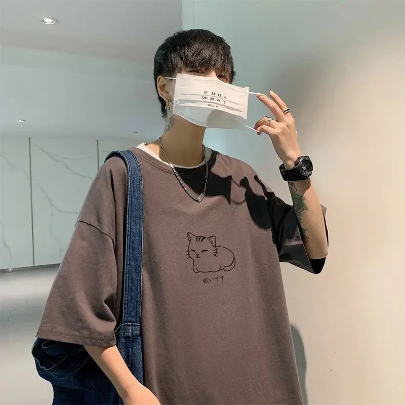 완벽하게 스타일링된 티셔츠